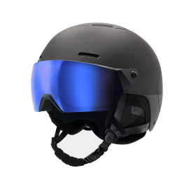 CASCO DA SCI POW VISION VARIO BLACK GREY