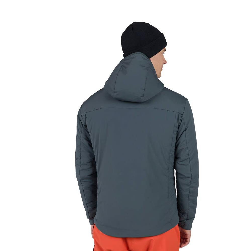 JACKE OPSIDE HOODIE WARM ONYX GREY
