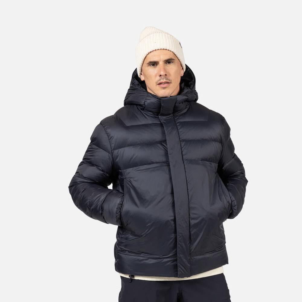 SKIJACKEN ARETU DOWN HOODIE JKT BLACK