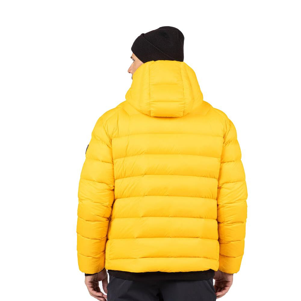VESTE DE SKI ARETU DOWN HOODIE JKT SAFFRON YLW