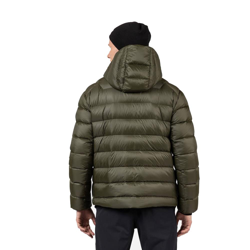 VESTE DE SKI ARETU DOWN HOODIE JKT OLIVE SHADOW