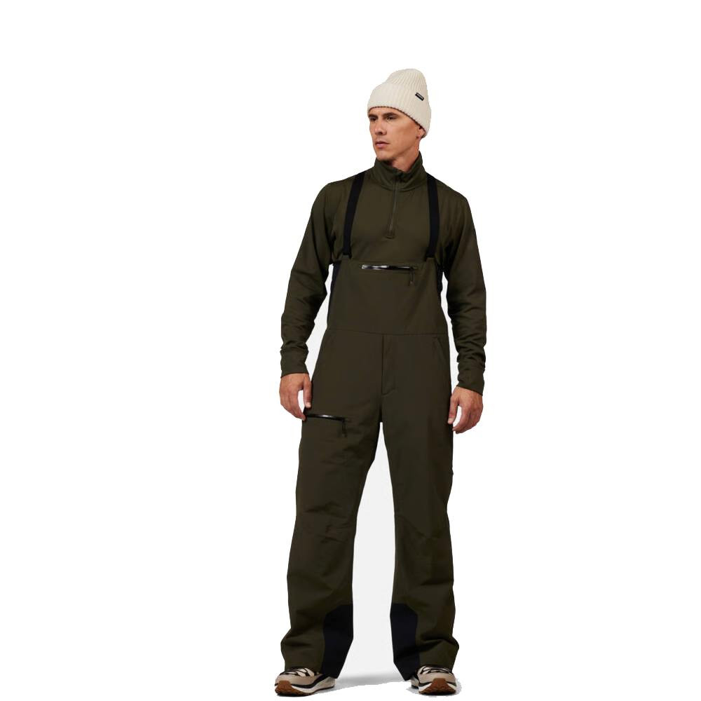 PANTALONI DA SCI OUTERLIMITS INSULATED BIB OLIVE SHADOW