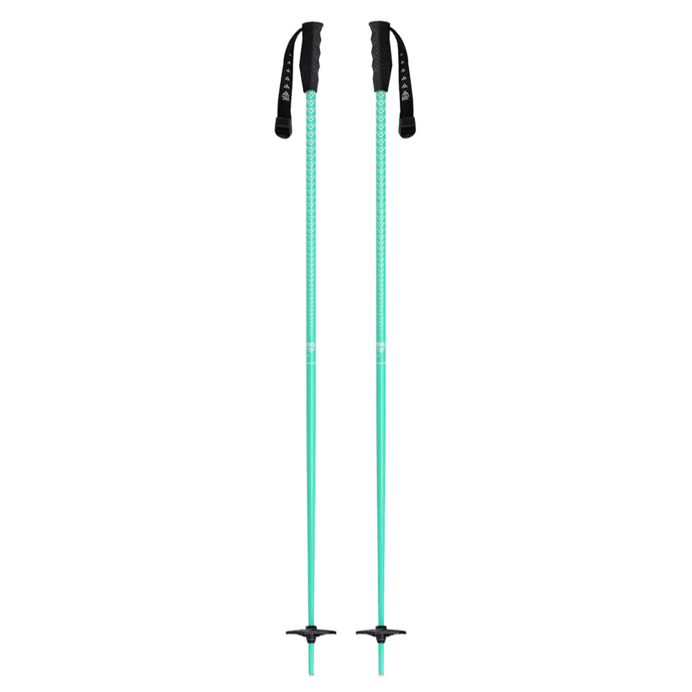 SKI POLES META MINT WHITE