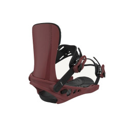 FIXATIONS DE SNOWBOARD MERIDIAN MAROON