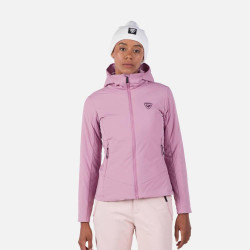 VESTE DE SKI W OPSIDE HOODIE JKT MOONLITE MAUVE