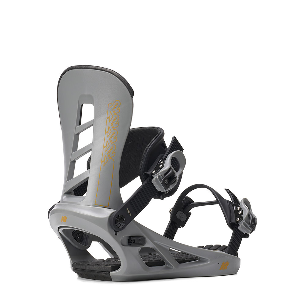 FIJACIONES DE SNOWBOARD SONIC GREY