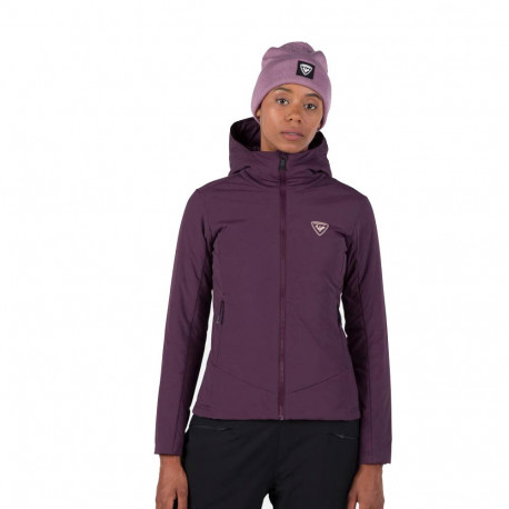 SKIJACKEN W OPSIDE HOODIE JKT MULBERRY