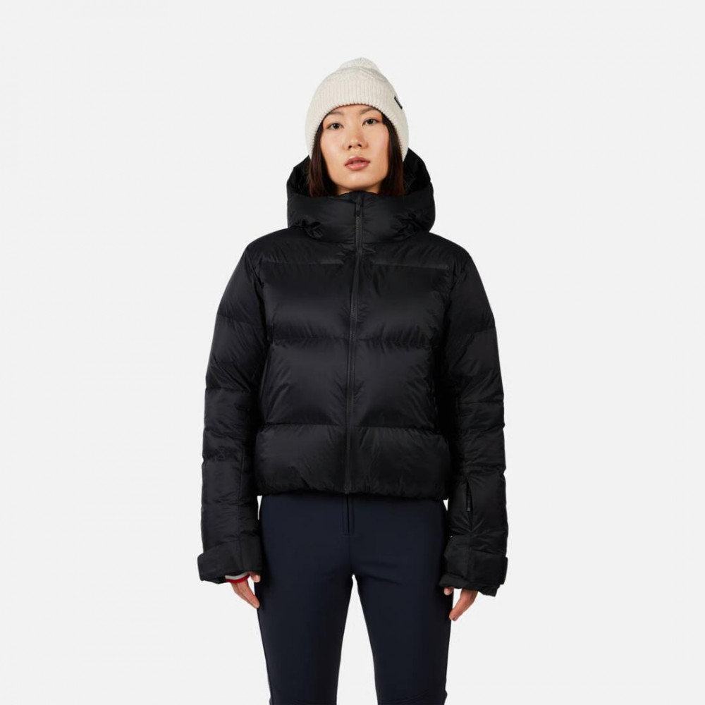 JACKE W DAILLE DOWN JKT BLACK