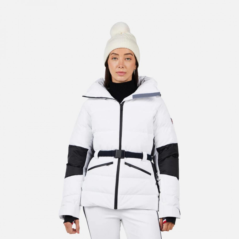 VESTE DE SKI W CIASTEL DOWN MIX JKT WHITE