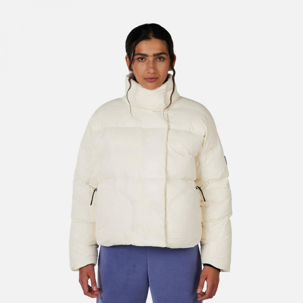 JACKET W ARETU DOWN PUFFER JKT NATURE WHITE