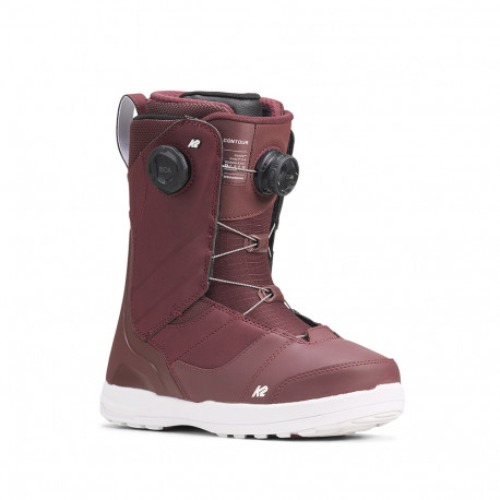 BOOTS DE SNOWBOARD CONTOUR MAROON