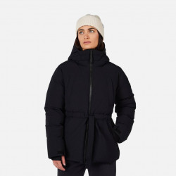 JACKET W CHAVANETTE DOWN PARKA BLACK