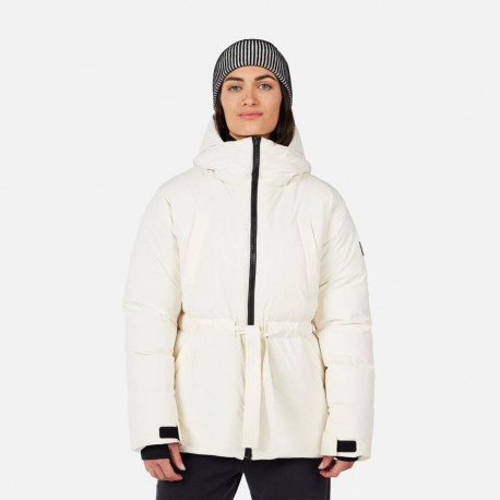 VESTE DE SKI W CHAVANETTE DOWN PARKA NATURE WHITE