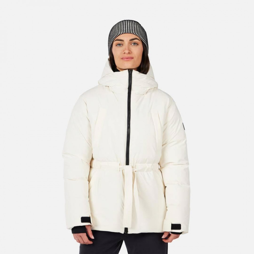 SKIJACKEN W CHAVANETTE DOWN PARKA NATURE WHITE