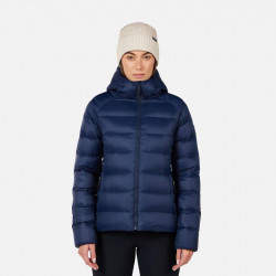 VESTE W ARETU DOWN HOODIE JKT DARK NAVY