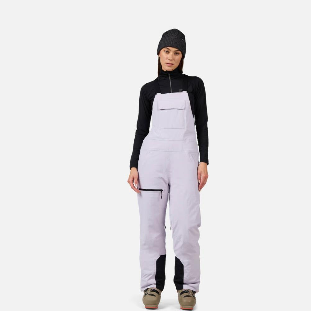 PANTALON DE SKI W OUTERLIMITS INSULATED BIB GALACTIC LILAC