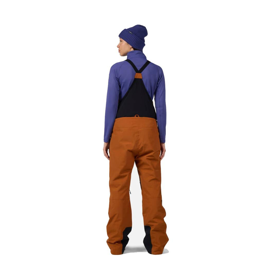 PANTALON DE SKI W OUTERLIMITS INSULATED BIB GLAZED GINGER