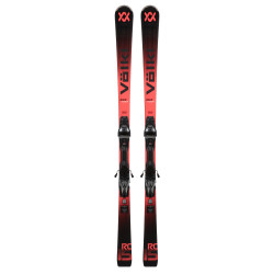SKI RACETIGER RC BLACK + VMOTION 11 GW BLACK