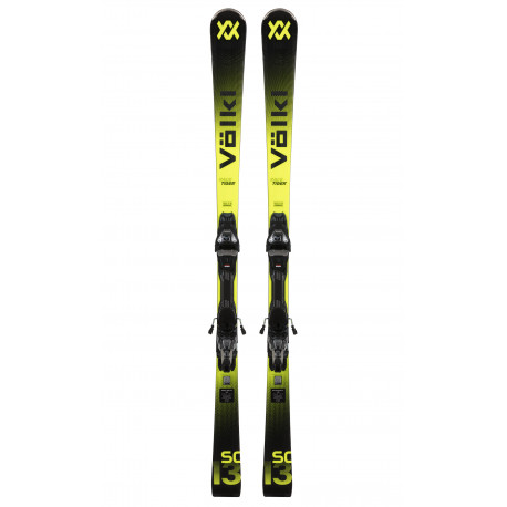 SKI RACETIGER SC BLACK + VMOTION 12  GW BLACK