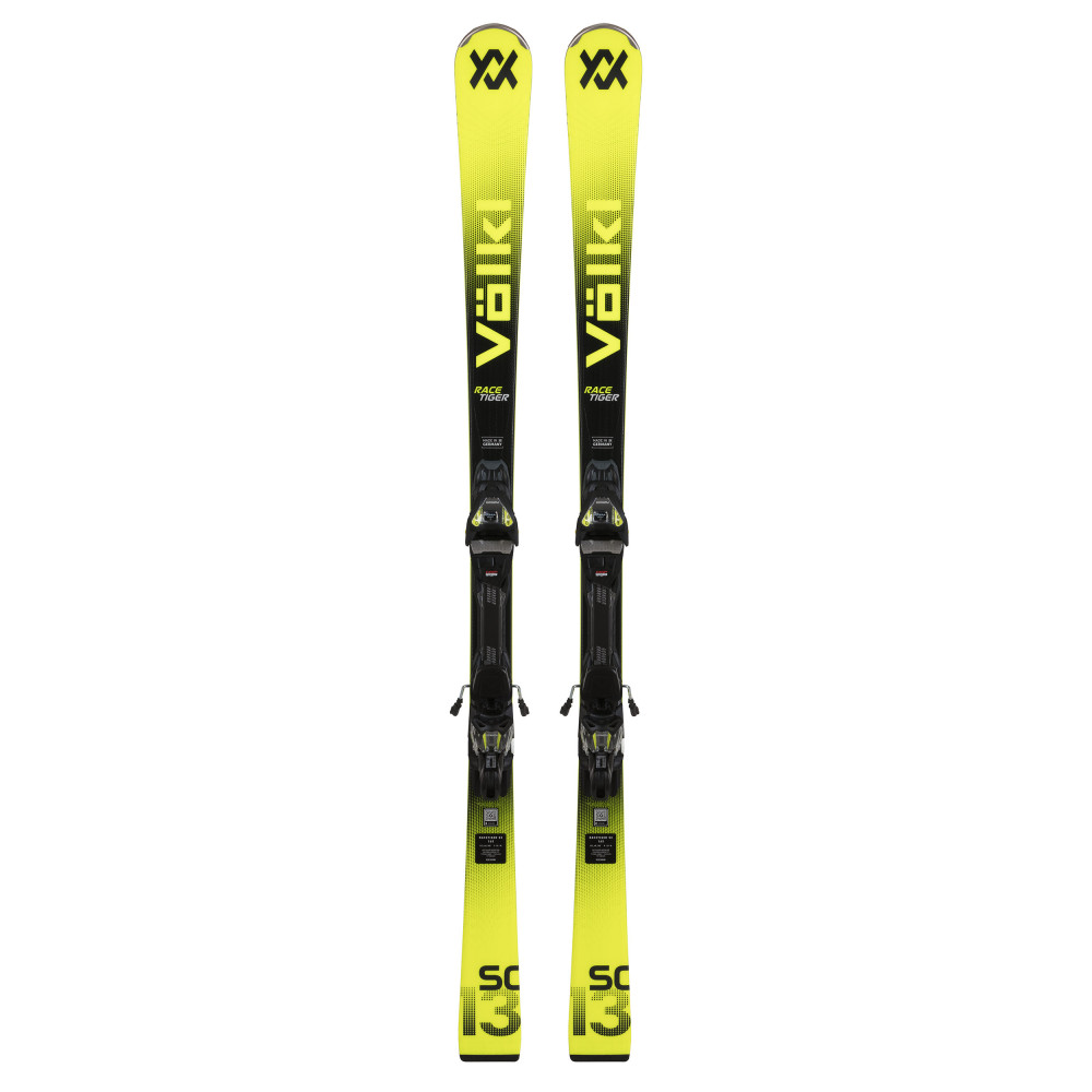 SKI RACETIGER SC YELLOW +VMOTION 12  GW YELLOW