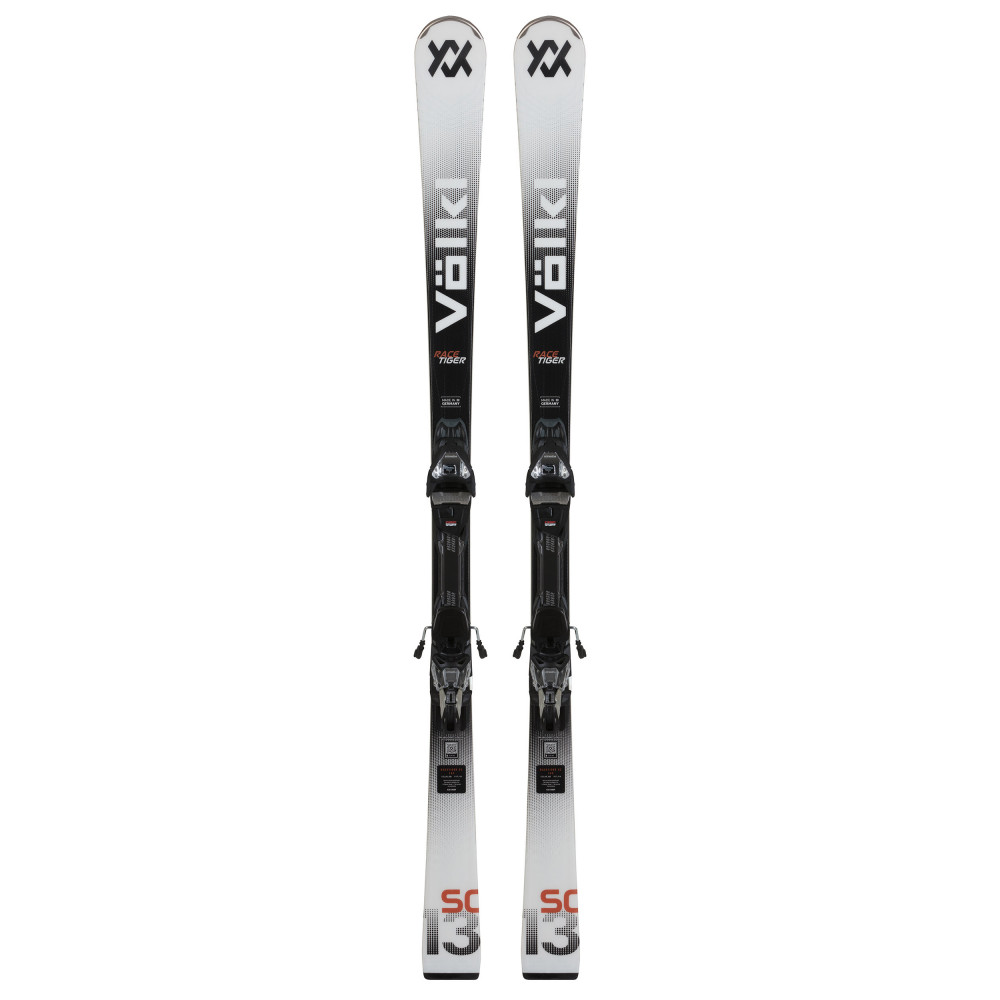 ESQUI RACETIGER SC WHITE + VMOTION 12  GW BLACK