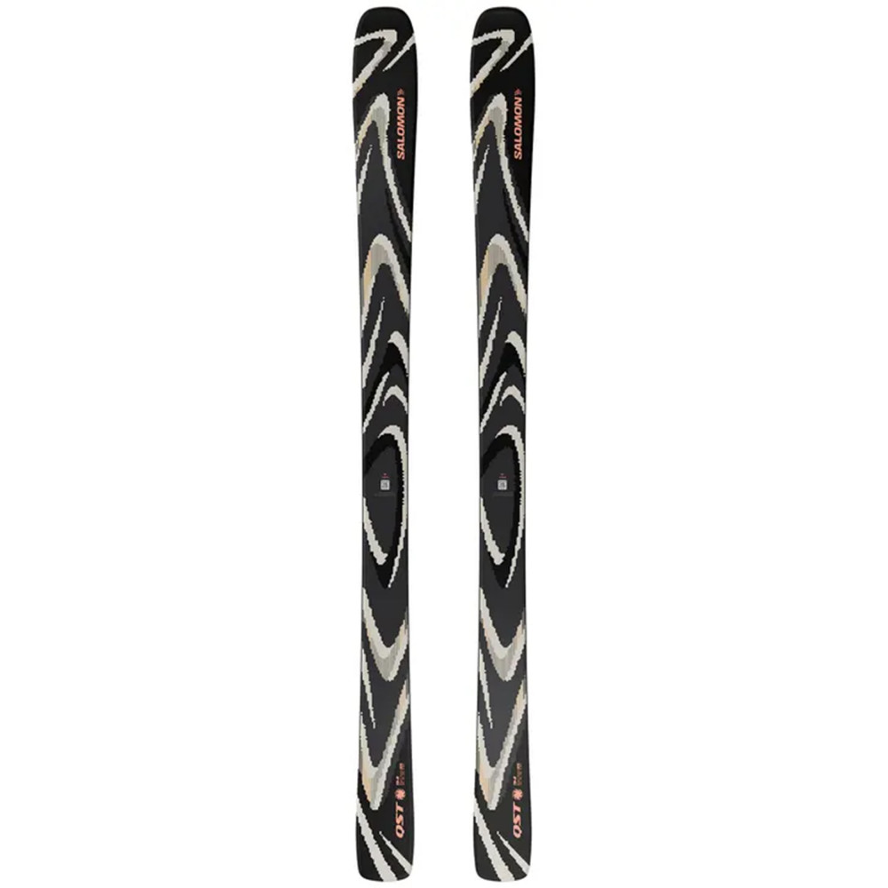 SKI QST 94 BLACK + BINDINGS MARKER GRIFFON 13 90MM GRAY/SILVER