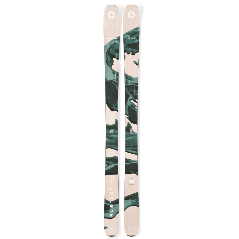 SKI RUSTLER 9 + BINDINGS MARKER GRIFFON 13 100MM GRAY/SILVER