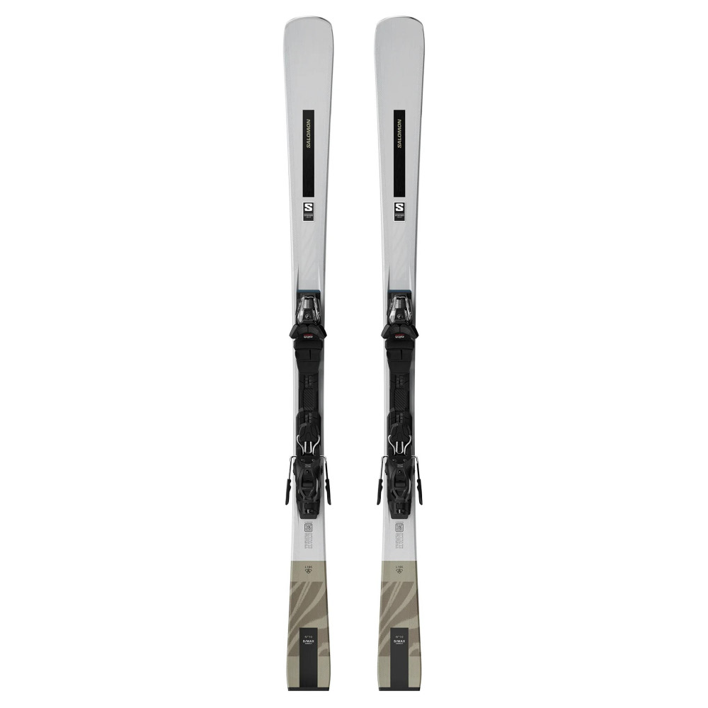 SKI S/MAX 10 SILVER + M10 GW F80 BLACK CHROME