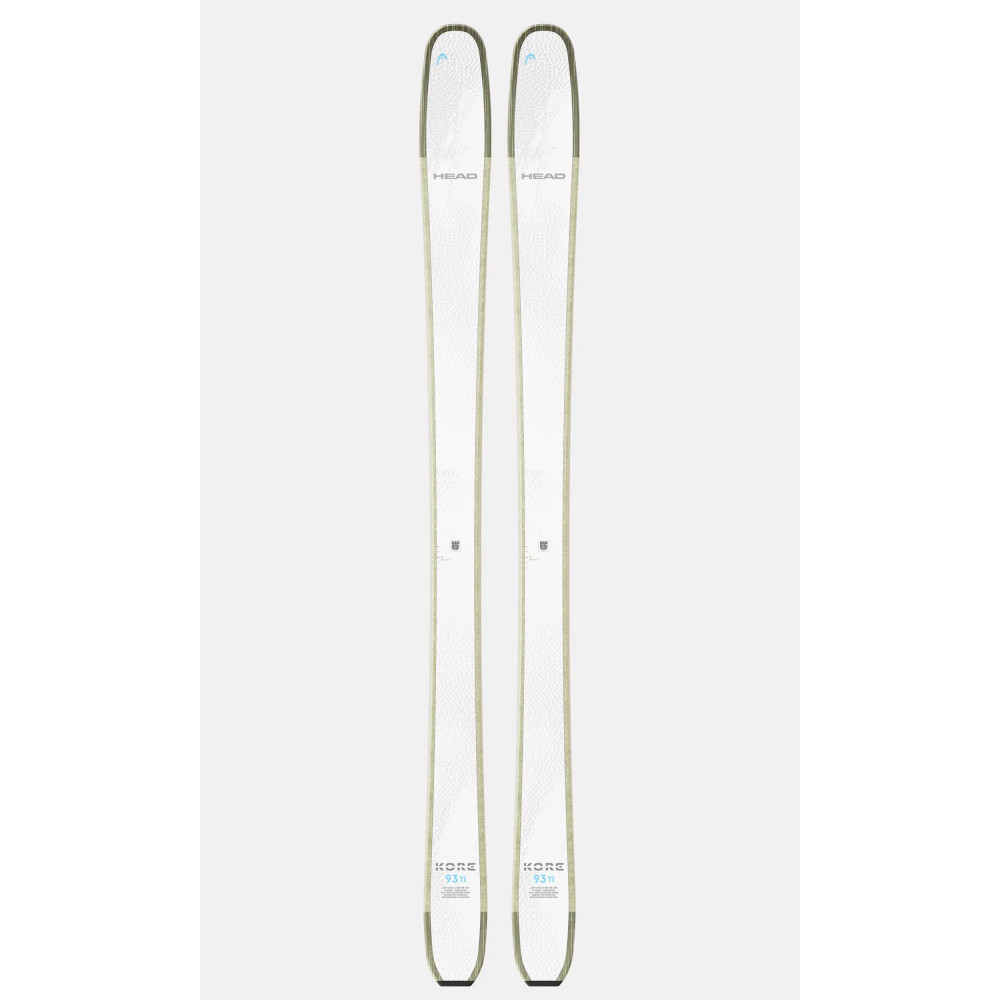 SKI KORE 93 TI W + FIXATIONS LOOK SPX 13 GW B90 DARK SAND