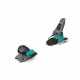 FIXATIONS DE SKI JESTER 16 120MM GRAY/TURQUOISE