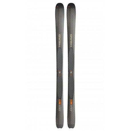 SKI CRUX 93 PRO BK/OR + FIXATIONS MARKER ALPINIST 10 BLACK