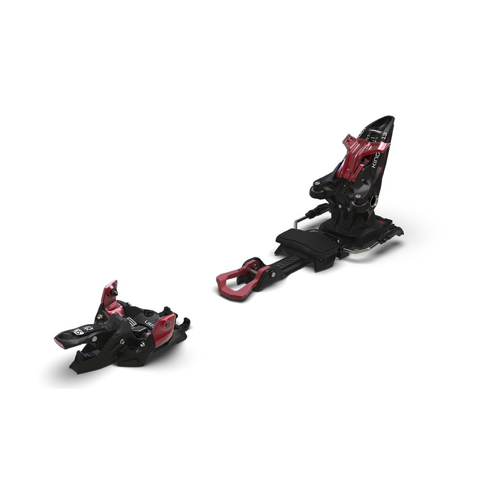 ATTACCHI DA SCI ALPINISMO KINGPIN 13 100-125 MM BLACK/RED