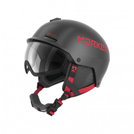 SKI HELMET VIJO BLACK/RED