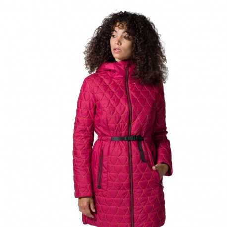 CHAQUETA W QUILTSHIELD OVER - 311 CHERRY