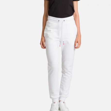 PANTALÓN W LOGO PANT FL - 100 WHITE