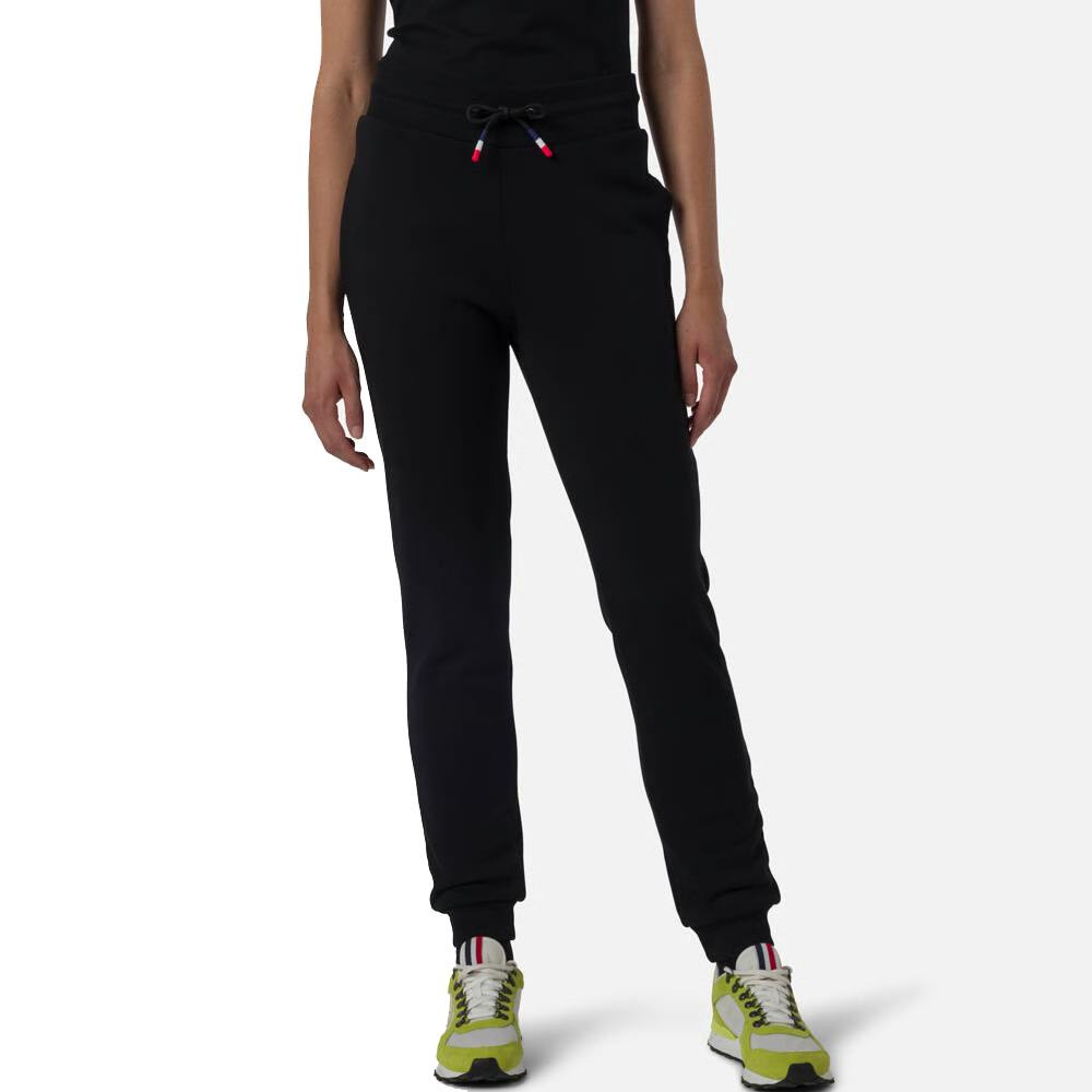 PANTALÓN W LOGO PANT FL - 200 BLACK