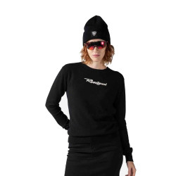 PULL W SIGNATURE ROSSIGNOL KNIT - 200 BLACK