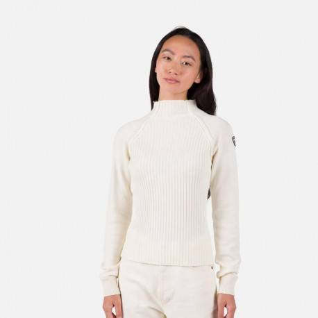 PULL W DIRETTA CREW - 100 WHITE