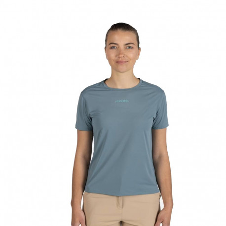 T-SHIRT W SIDELHORN TEE - 73N ATLANTIS