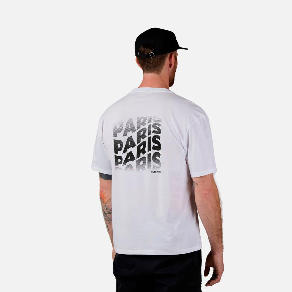 CAMISETA PARIS TEE - 100 WHITE