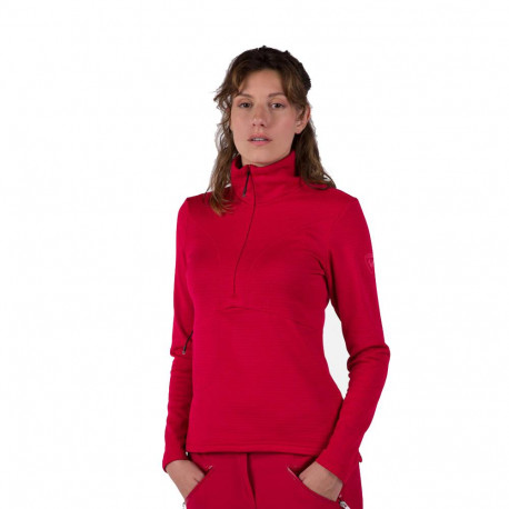 GIACCA W BLACKSIDE FLEECE HZ - 35M RUBY RED