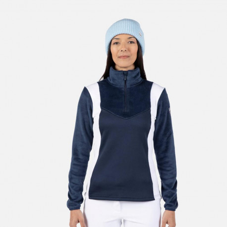 CHAQUETA W DIRETTA FLEECE HZ - 715 DARK NAVY