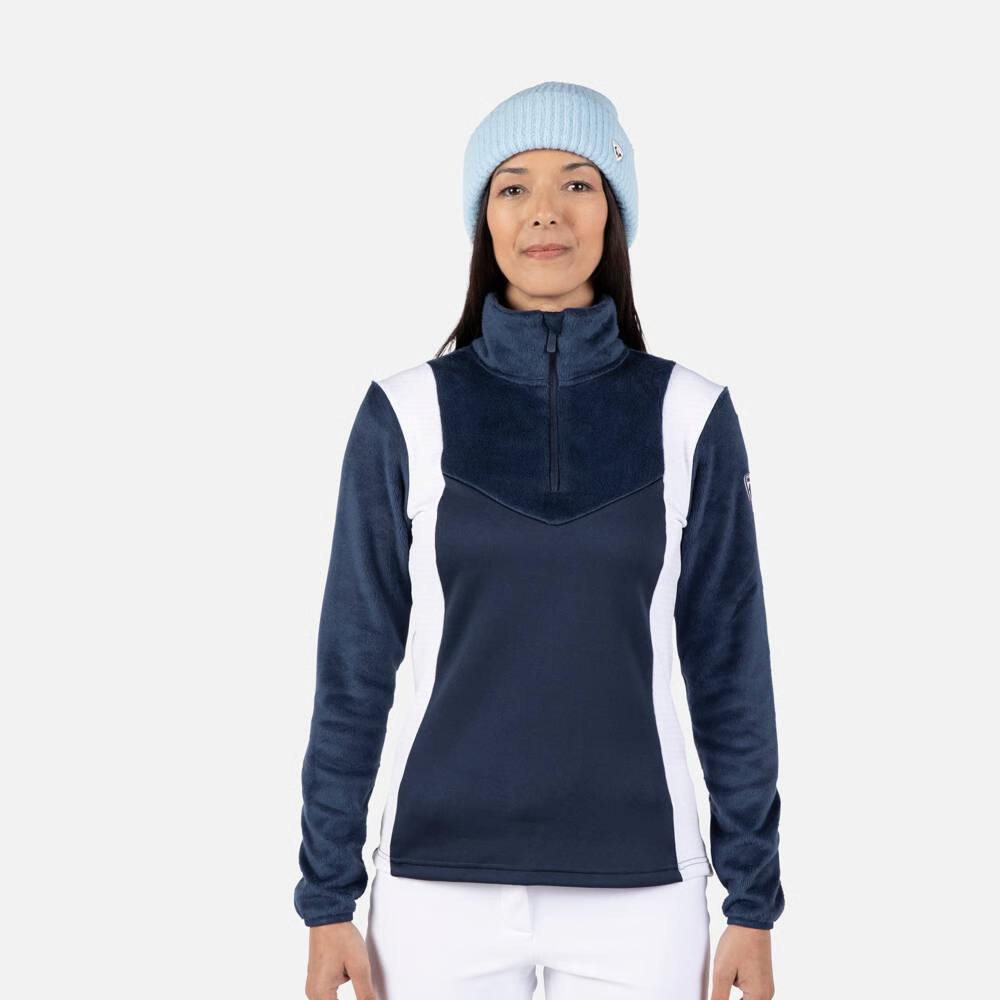 GIACCA W DIRETTA FLEECE HZ - 715 DARK NAVY