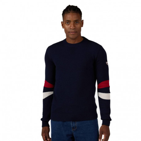 PULL SIGNATURE RN KNIT - 715 DARK NAVY