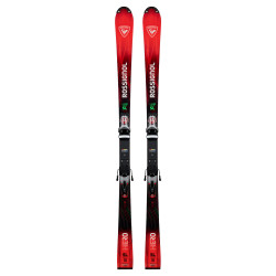SKI HERO ATHLETE FIS SL FACTORY 165 R22 + SPX 15 ROCKERACE SILVER RED