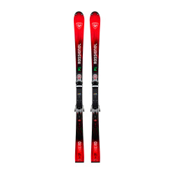 SKI HERO ATHLETE SL 150 R22 + SPX 12 ROCKERACE SILVER RED