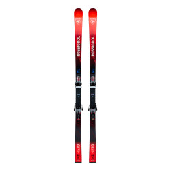 ESQUI HERO ATHLETE GS 185 R22 + SPX 12 ROCKERACE GW SILVER RED