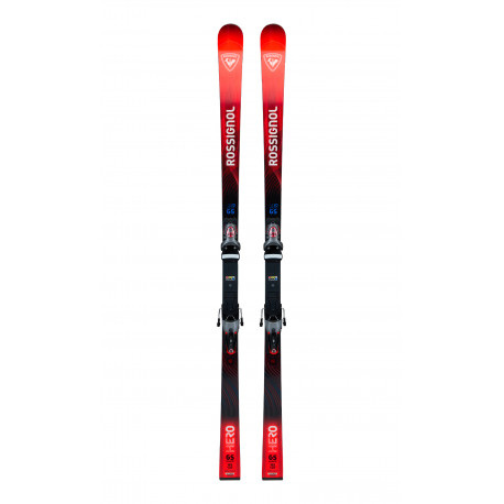 SKI HERO ATHLETE GS 185 R22 + SPX 12 ROCKERACE GW SILVER RED