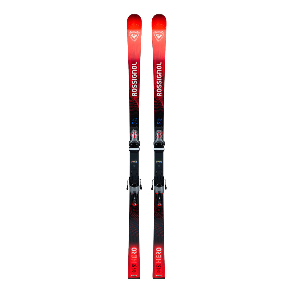SKI HERO ATHLETE GS 185 R22 + SPX 12 ROCKERACE GW SILVER RED