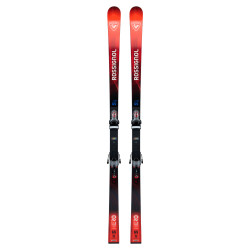 SKI HERO ATHLETE GS 170-182 R22 + SPX 15 ROCKERACE SILVER RED